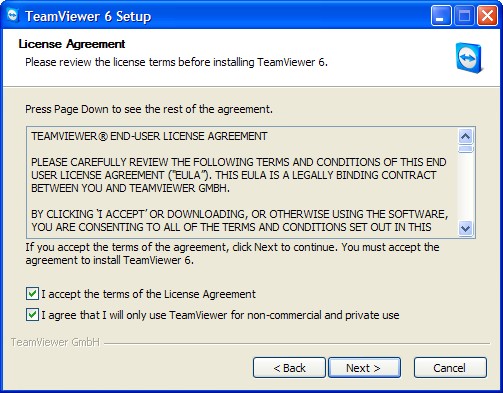 teamviewer installation 3