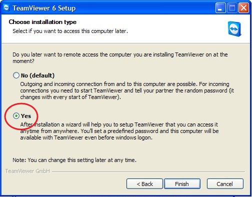 teamviewer installation 4