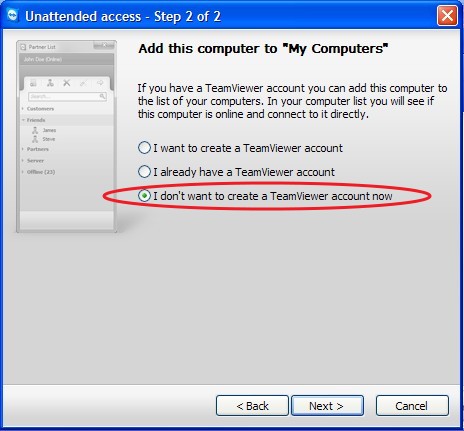 teamviewer installation 8